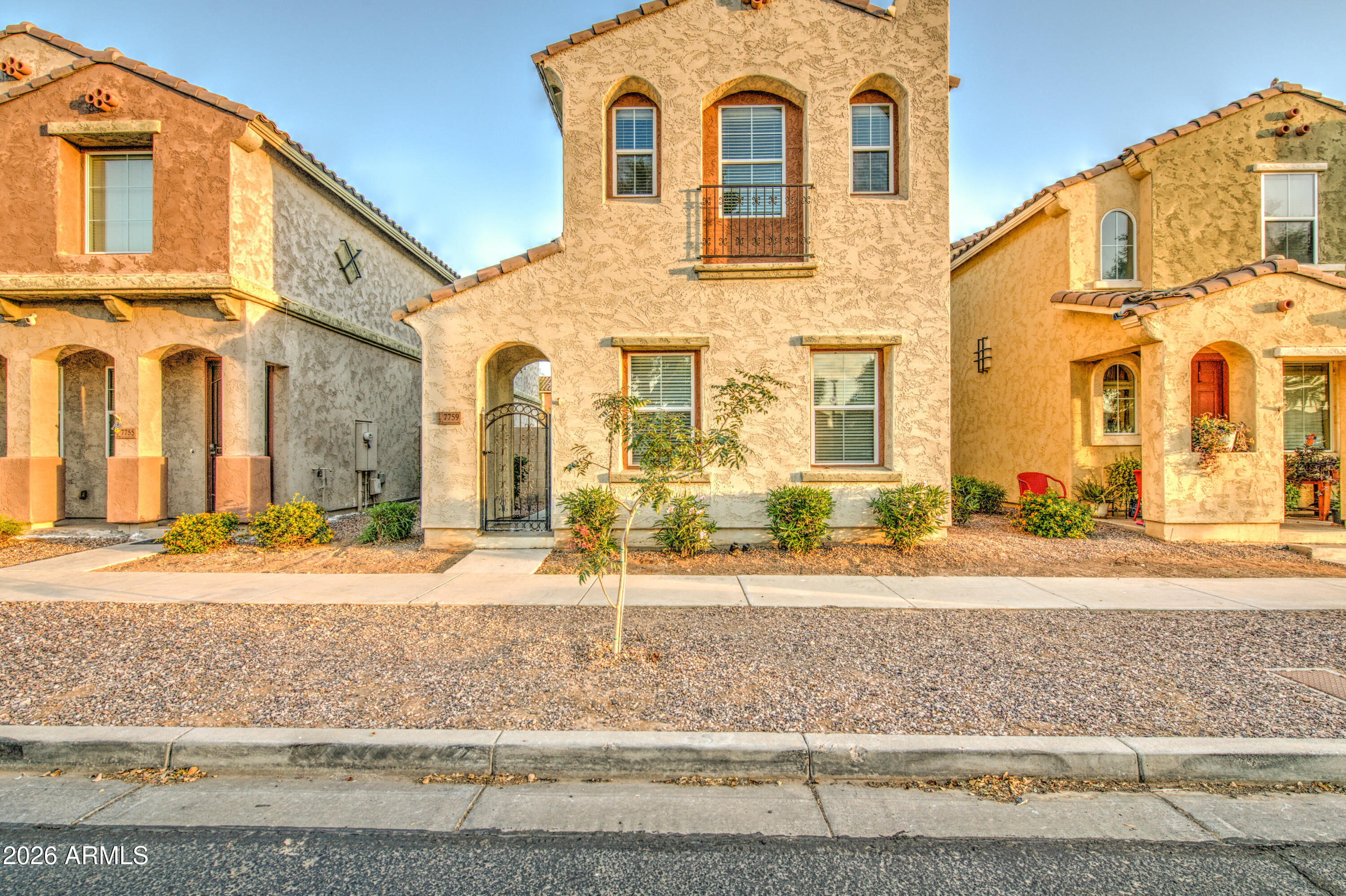 7759 West Monte Vista Road Phoenix, AZ 85035 - Photo 4 of 43 front view of a brick house