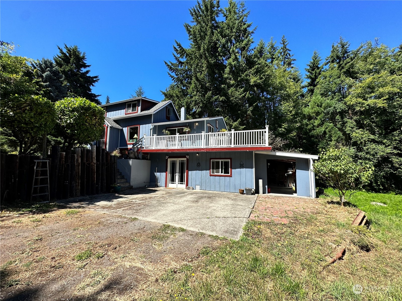 732 Gasman Road Port Angeles, WA 98362 - Photo 29 of 35 a view of a house with a yard
