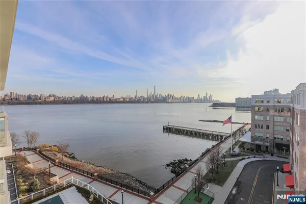 a view of a city that has tall buildings