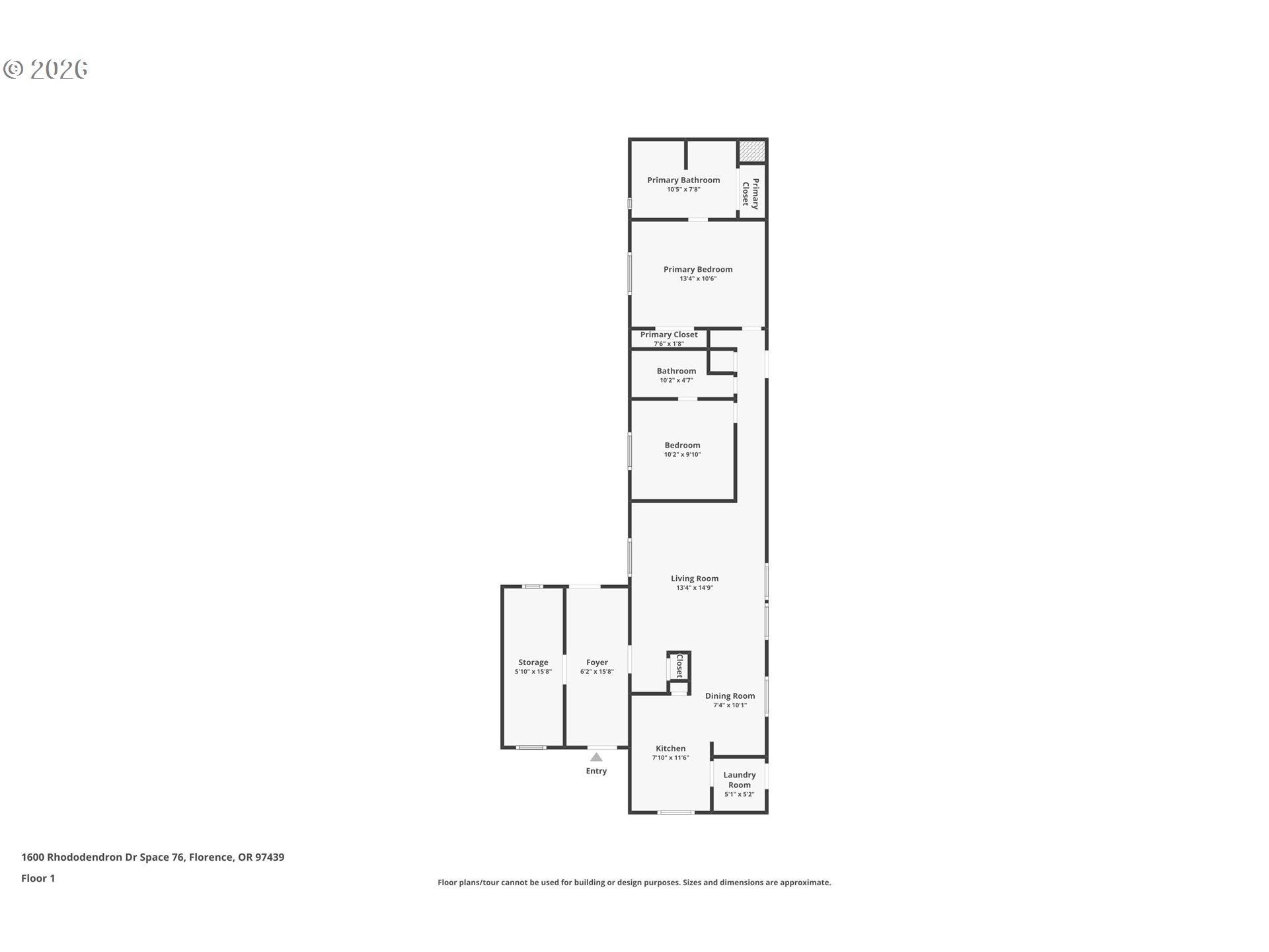 1600 Rhododendron Drive, Unit 76 Florence, OR 97439 - Photo 24 of 36 a picture of a bench in a white building