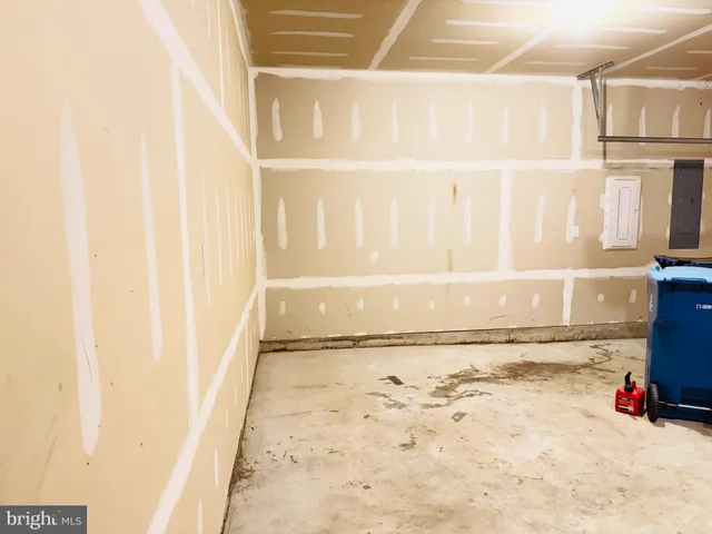 a view of water heater room