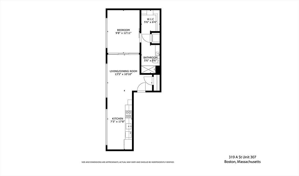 319 A Street, Unit 307 Boston, MA 02210 - Photo 20 of 25 a picture of a bench in a white building