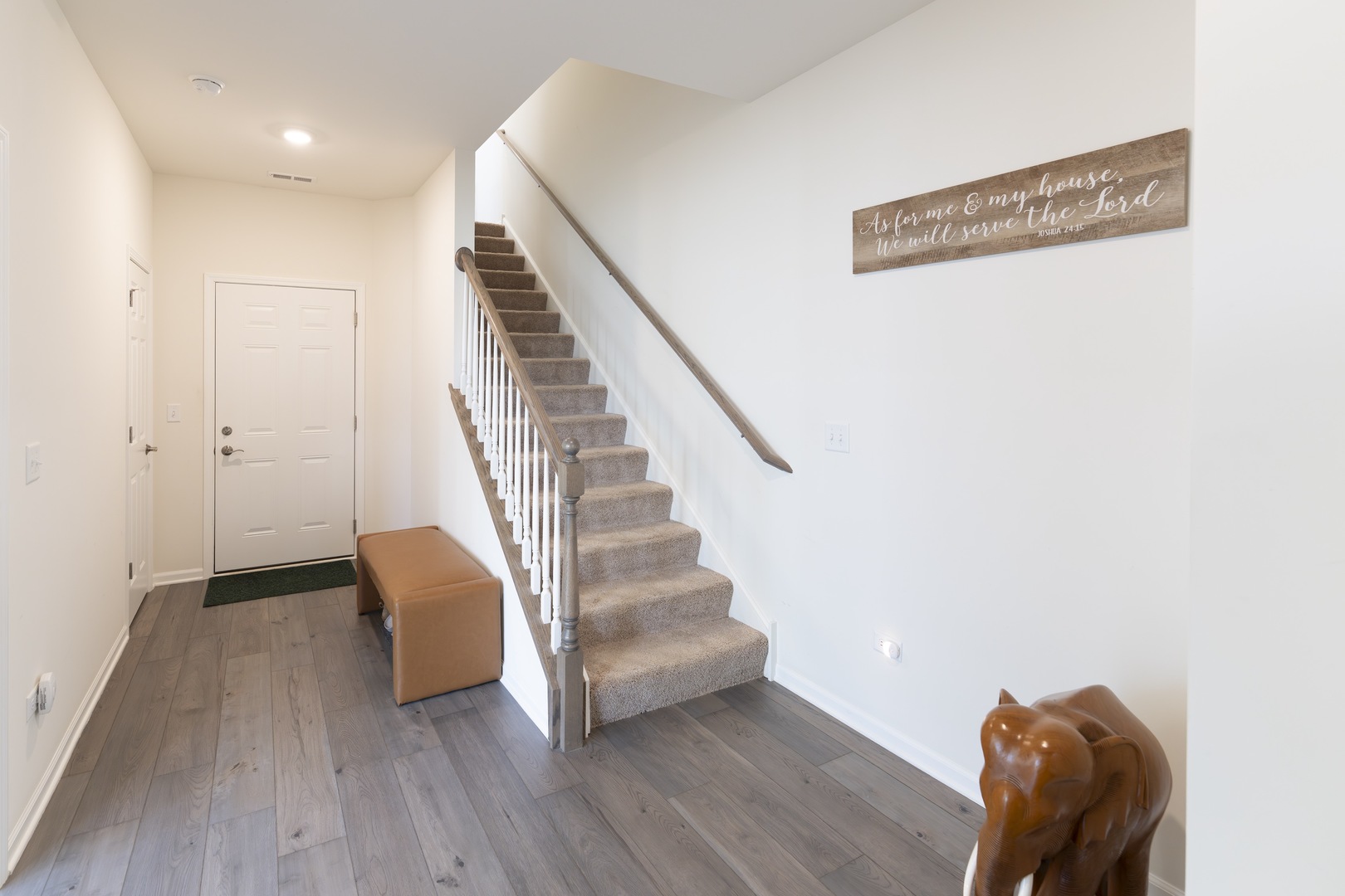 3316 Trillium Circle Rolling Meadows, IL 60008 - Photo 7 of 27 a view of entryway and hall with wooden floor