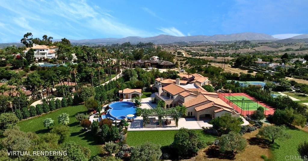 0 Sypglass Lane Rancho Santa Fe, CA 92067 - Photo 21 of 22 an aerial view of multiple house
