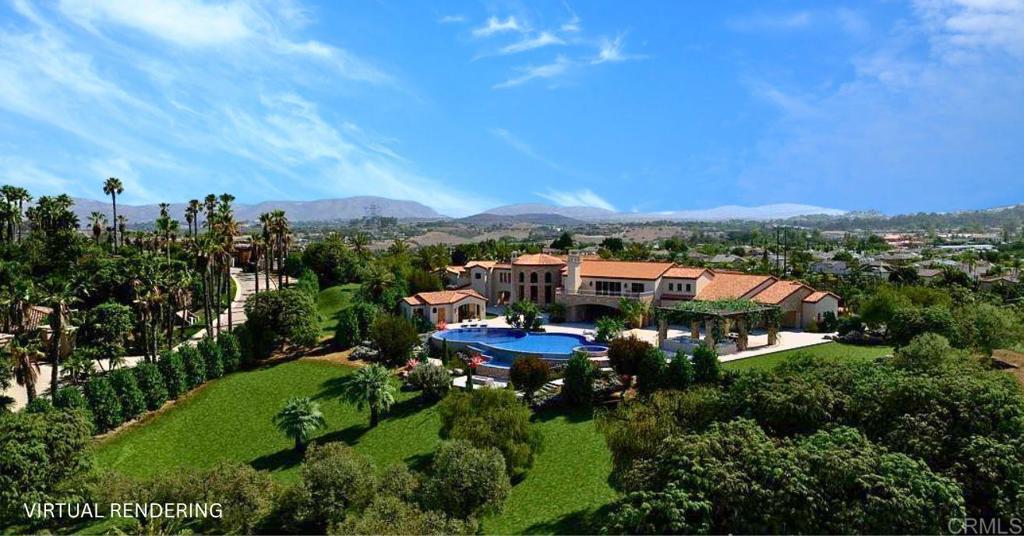 0 Sypglass Lane Rancho Santa Fe, CA 92067 - Photo 4 of 22 an aerial view of multiple house