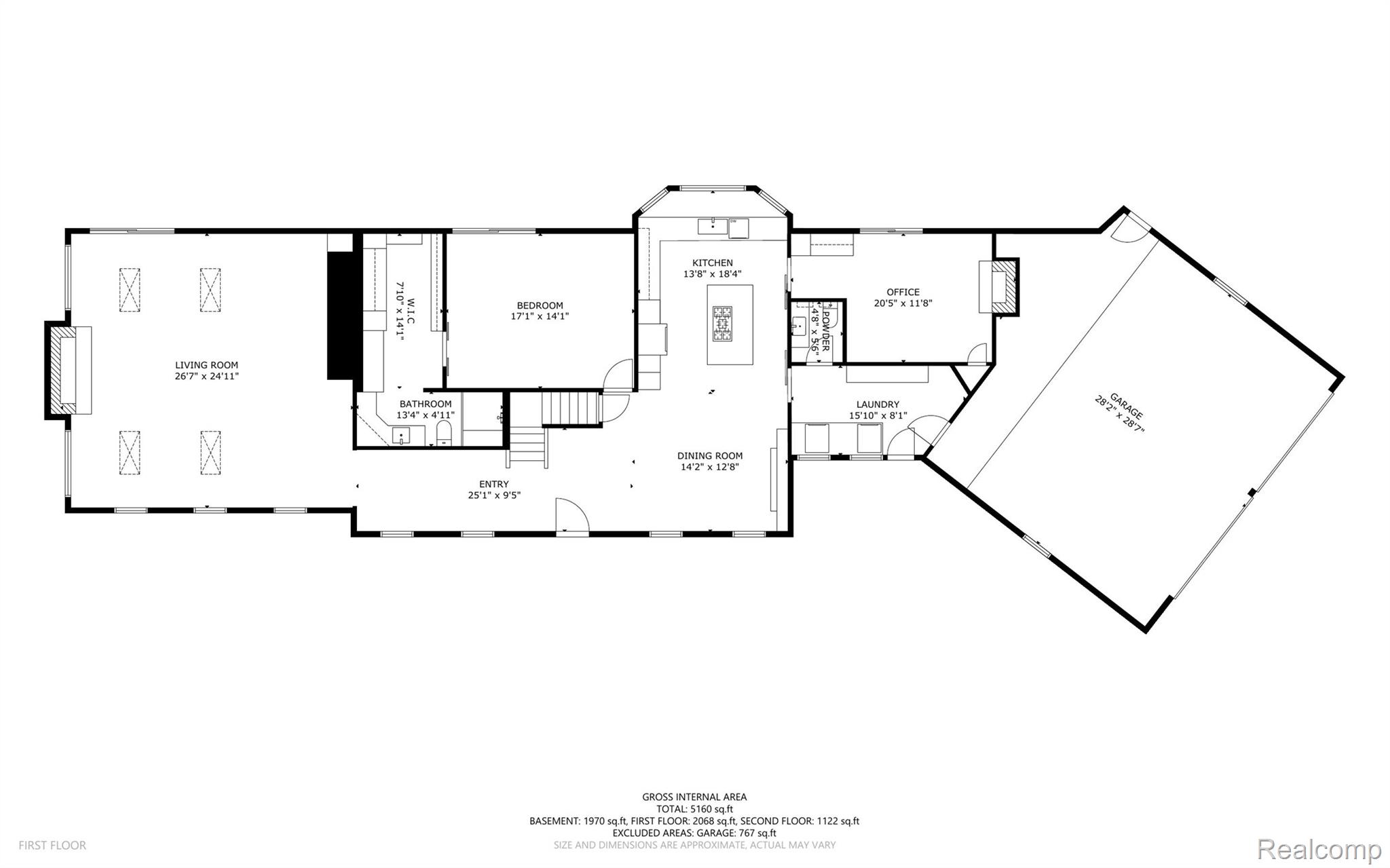 10300 Clark Road Davisburg, MI 48350 - Photo 37 of 39 View of home floor plan