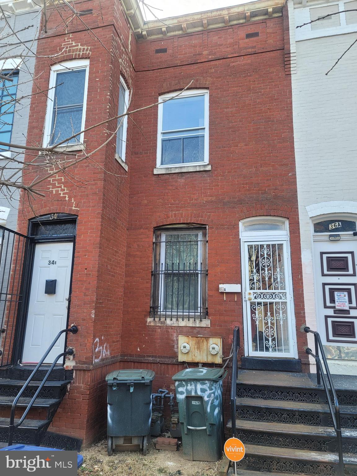 34 O Street Northwest, Unit A Washington, DC 20001 - Photo 13 of 13 Front of the building