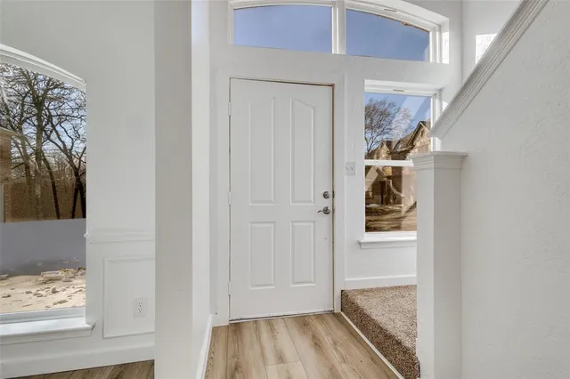 a view of storage and utility room