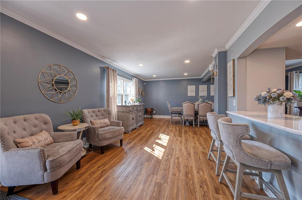 114 Truman Street Monaca, PA 15061 - Photo 7 of 30 a living room with furniture and a large window