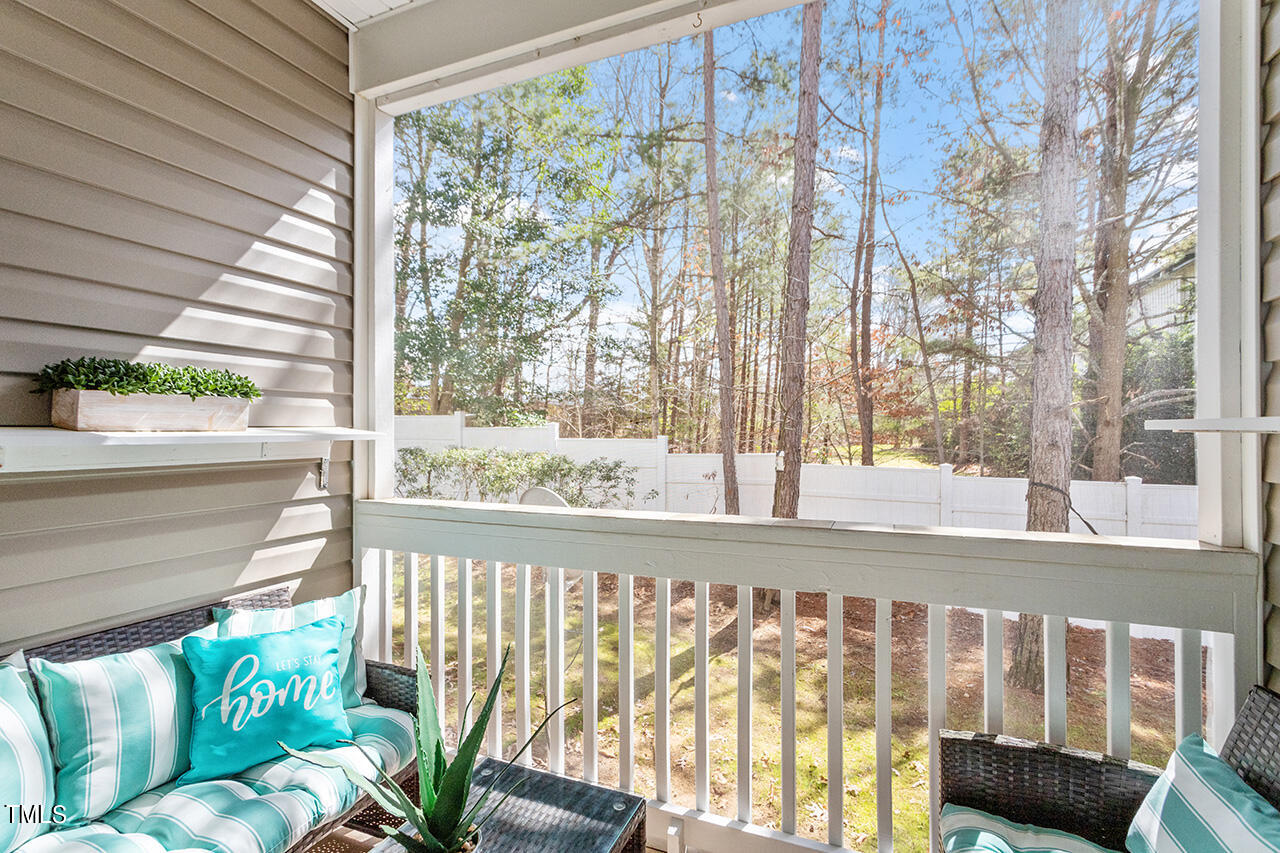 4628 Pat Reed Road Raleigh, NC 27616 - Photo 3 of 34 a view of a porch with furniture