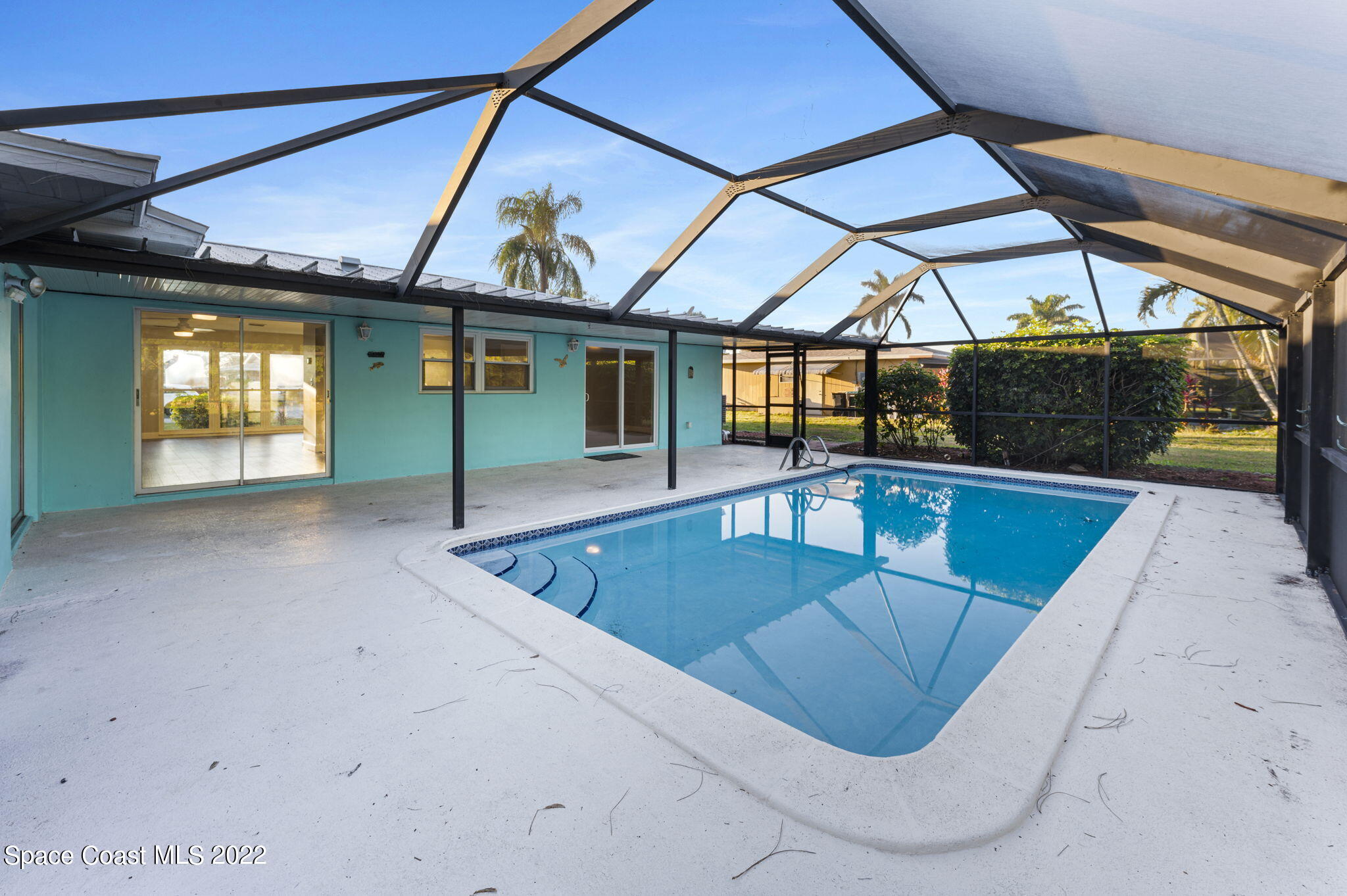 1141 Cromey Road Northeast Palm Bay, FL 32905 - Photo 5 of 27 a view of a porch
