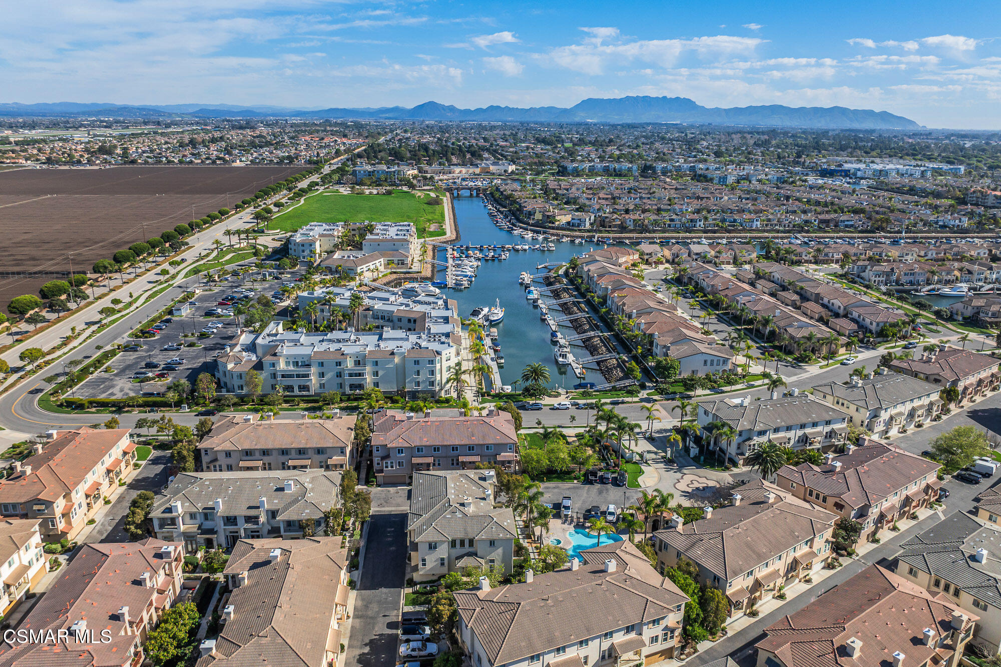 1240 Bayside Lane Oxnard, CA 93035 - Photo 38 of 51 an aerial view of a city