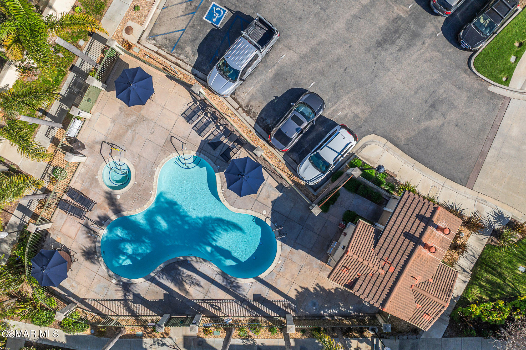 1240 Bayside Lane Oxnard, CA 93035 - Photo 43 of 51 an aerial view of a backyard