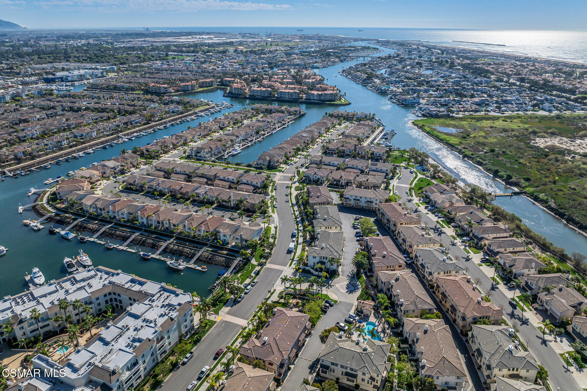 1240 Bayside Lane Oxnard, CA 93035 - Photo 46 of 51 an aerial view of a city