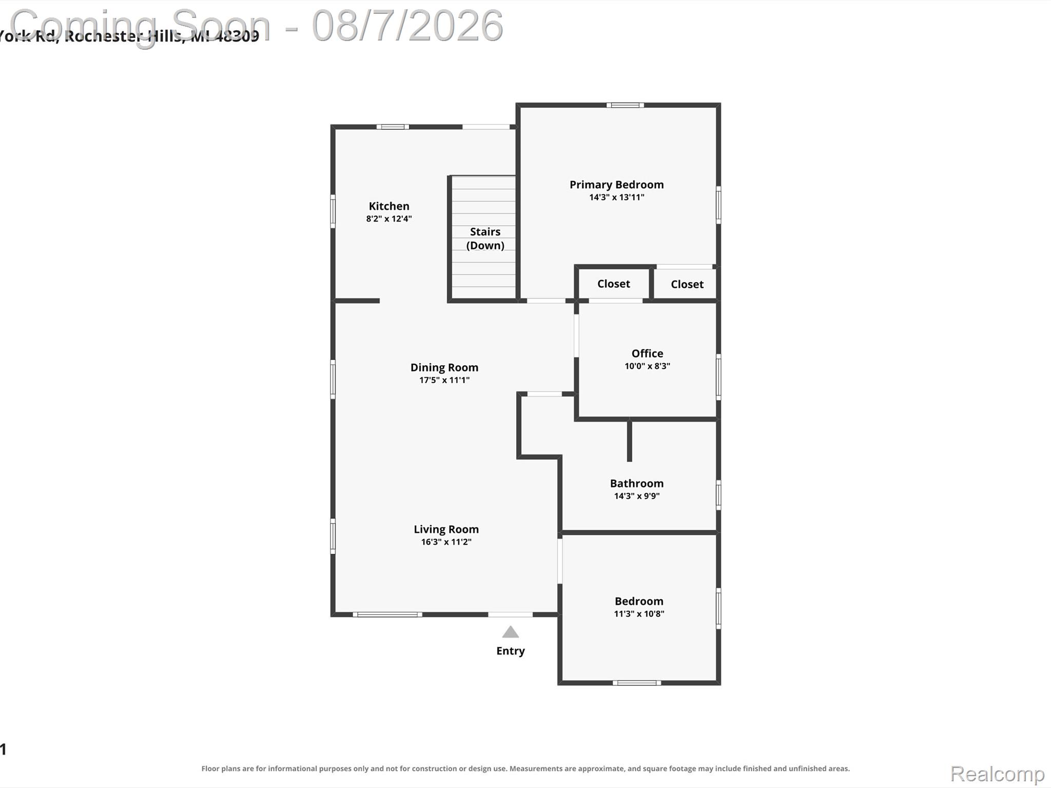 3077 York Road Rochester, MI 48309 - Photo 37 of 48 01-Floor-1.jpg