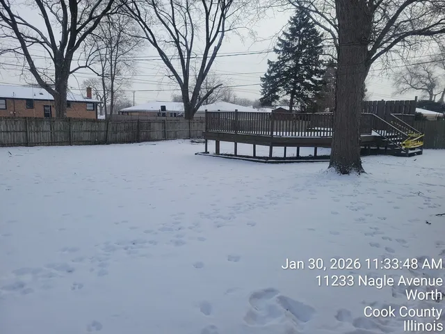 a view of outdoor space with trees
