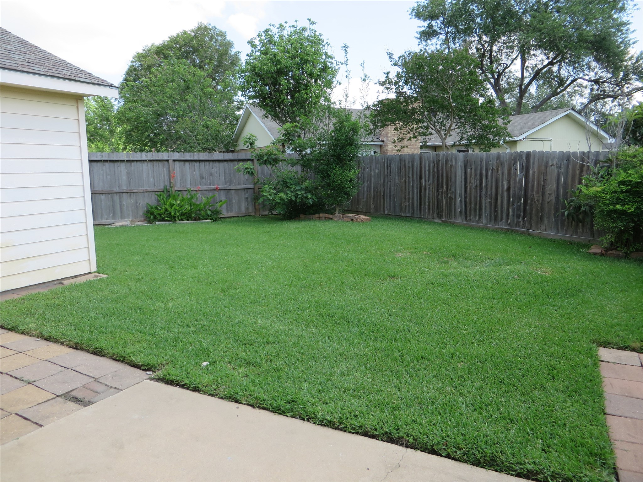 2815 Old Fort Road Sugar Land, TX 77479 - Photo 12 of 12 There is a nice, fenced back yard with patio.
