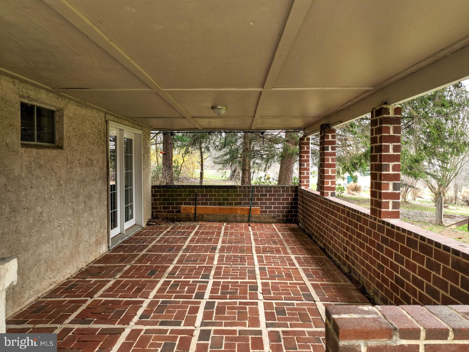 1822 Little Conestoga Road Elverson, PA 19520 - Photo 11 of 30 a view of a balcony with wooden floor and white walls