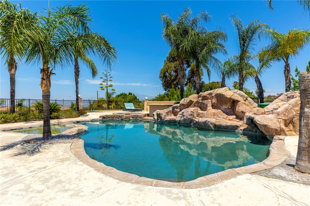 7907 Horizon View Drive Riverside, CA 92506 - Photo 48 of 58 Extra-large pool with sunset and city light views