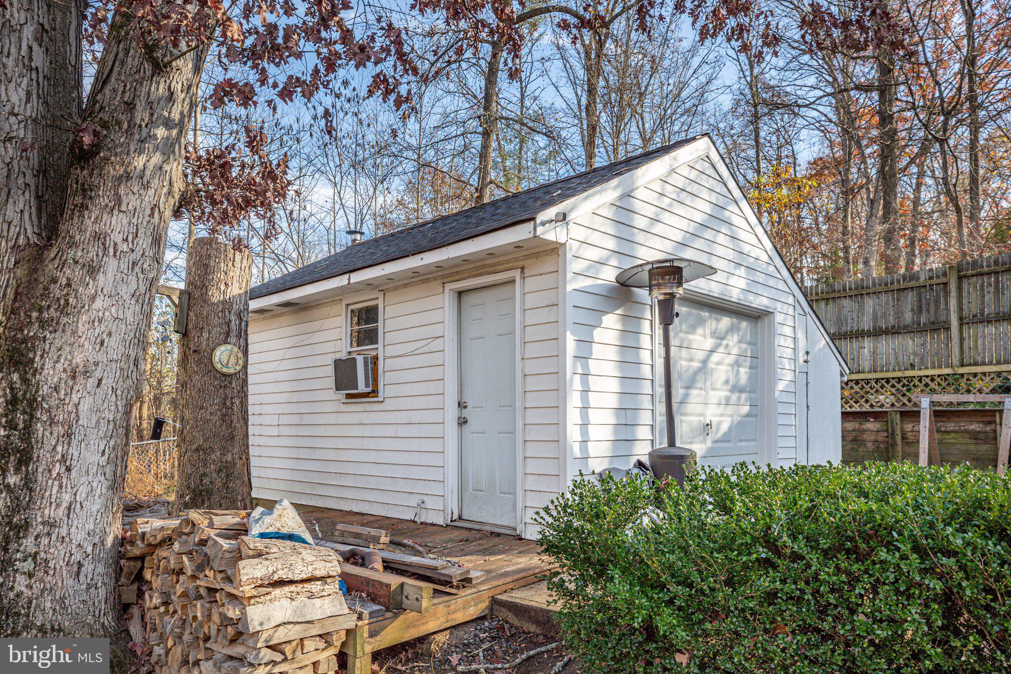 1014 Eastern View Drive Fredericksburg, VA 22405 - Photo 30 of 34 Detached garage has electricity and side door