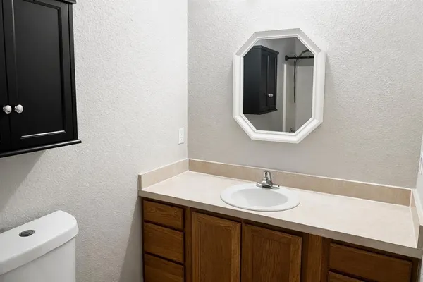 a view of a yard with a tiny play house