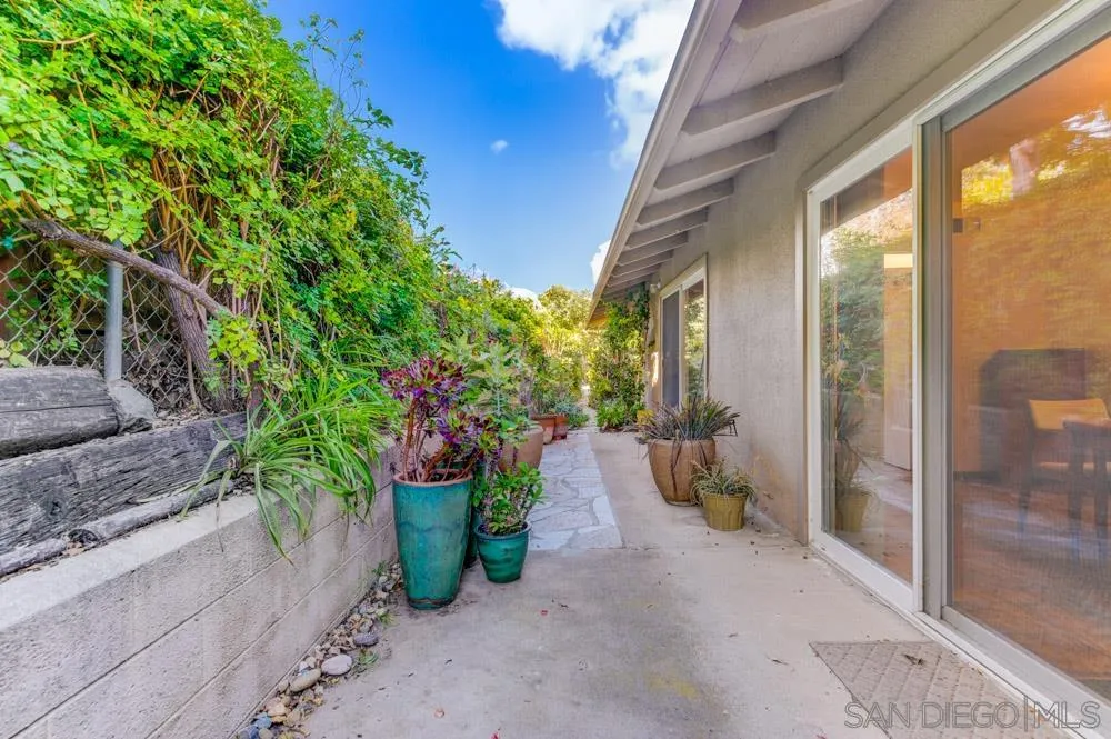4470 Monahan Road La Mesa, CA 91941 - Photo 16 of 26 a view of a garden with patio