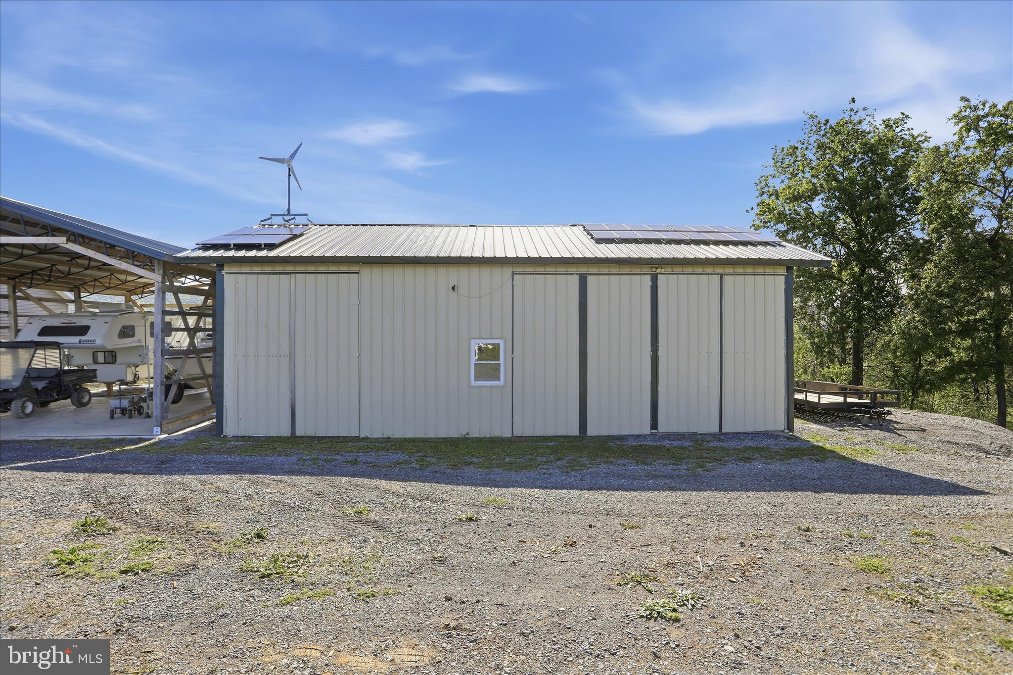 9580 Timber Ridge Road Big Cove Tannery, PA 17212 - Photo 8 of 56 24X40 Pole Barn Solar Powered Garage