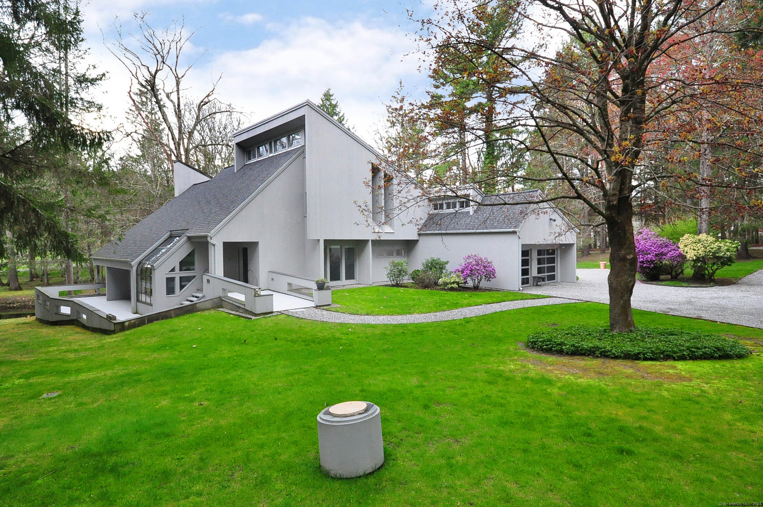 50 Cemetery Road Harwinton, CT 06791 - Photo 1 of 1 a front view of house with yard and green space