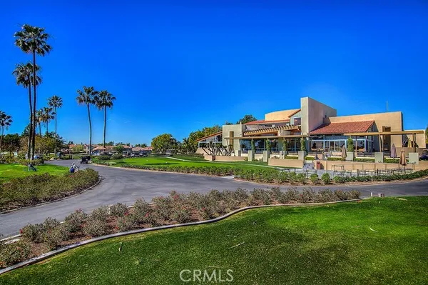 a view of a lake with a big yard