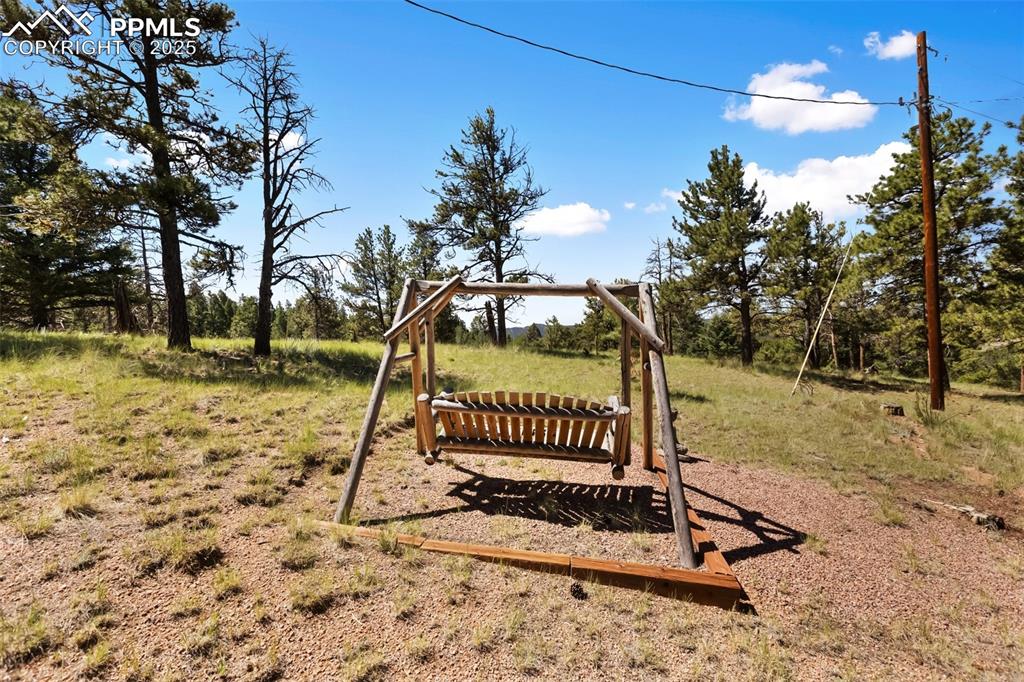 234 Wahsatch Road Florissant, CO 80816 - Photo 33 of 44 a view of outdoor space and yard