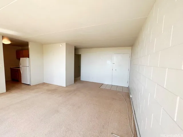 a view of empty room