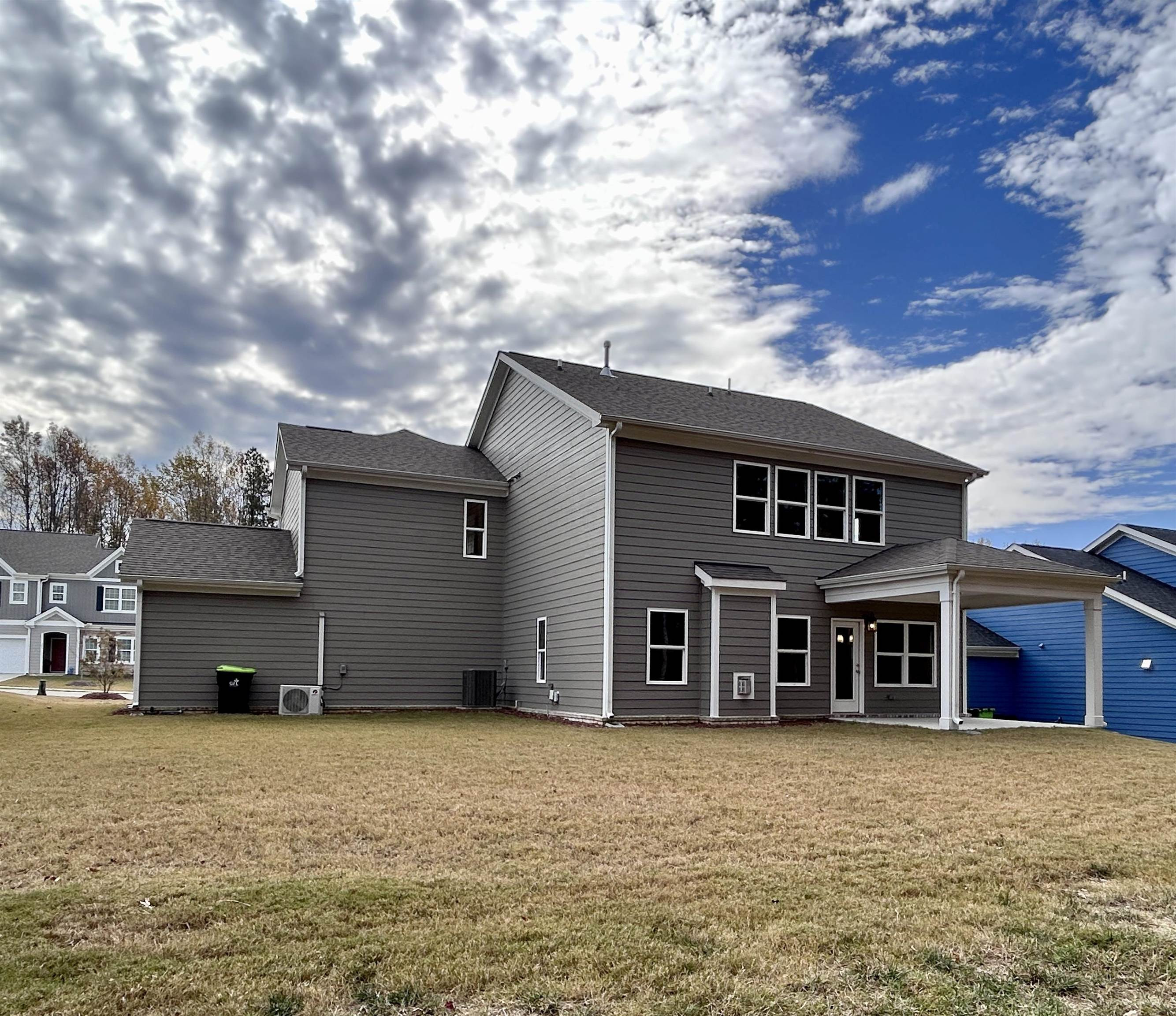 208 Kavanaugh Road Wake Forest, NC 27587 - Photo 19 of 23 a house view with a garden space