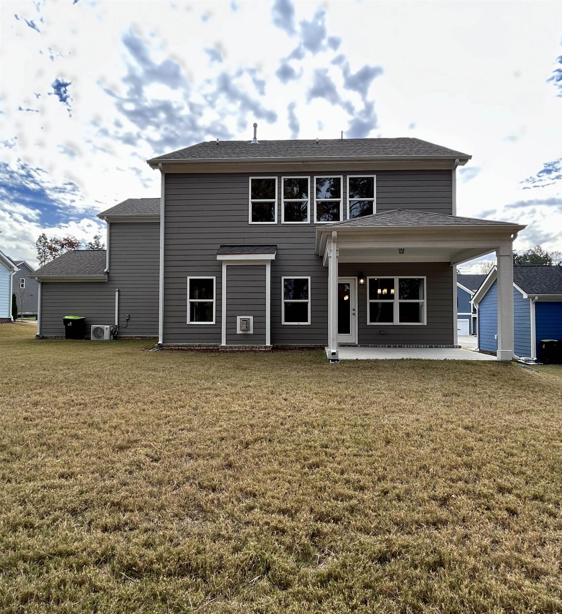 208 Kavanaugh Road Wake Forest, NC 27587 - Photo 20 of 23 a front view of a house with a garden