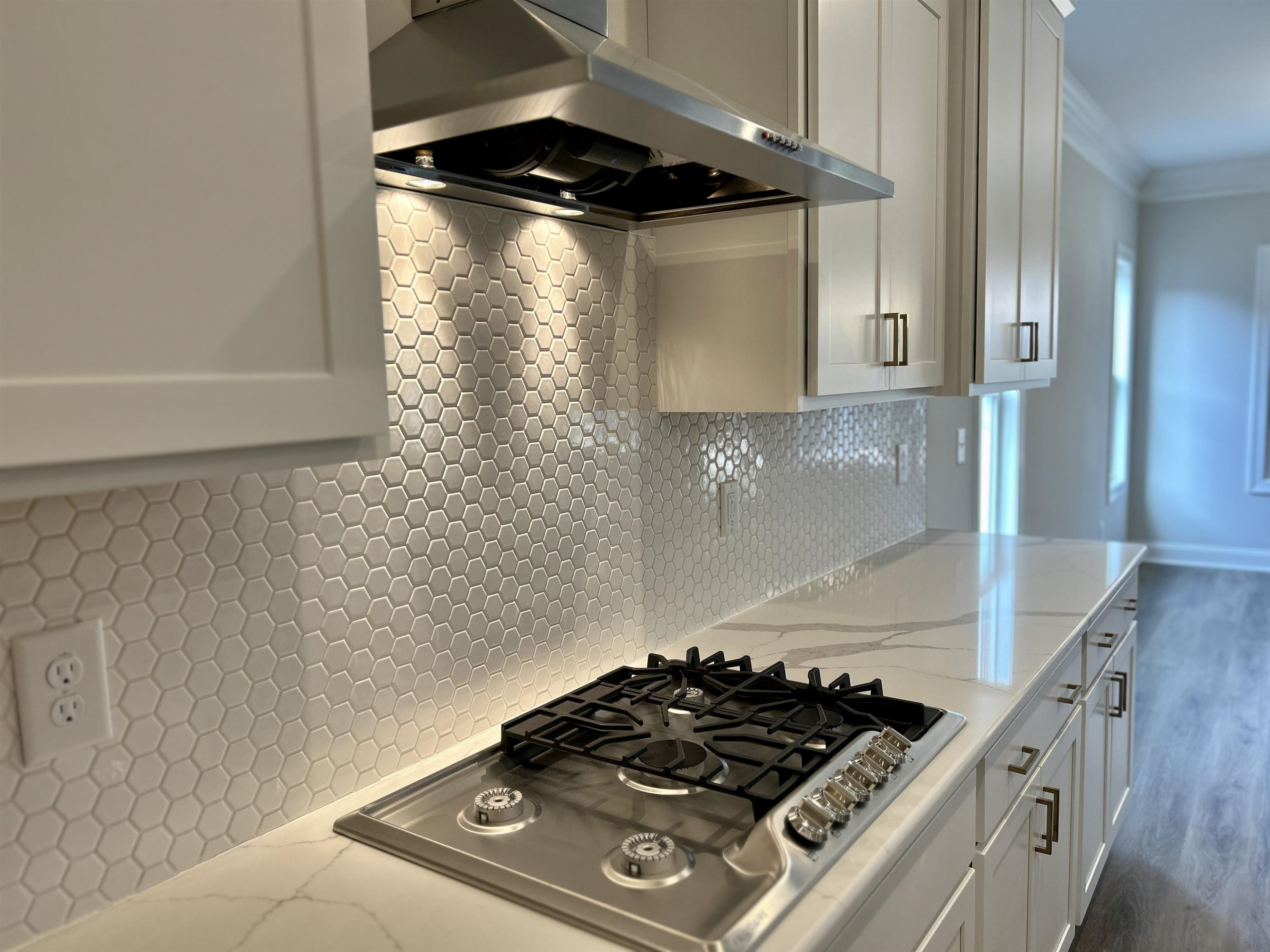 208 Kavanaugh Road Wake Forest, NC 27587 - Photo 3 of 23 a close view of a stove in the kitchen