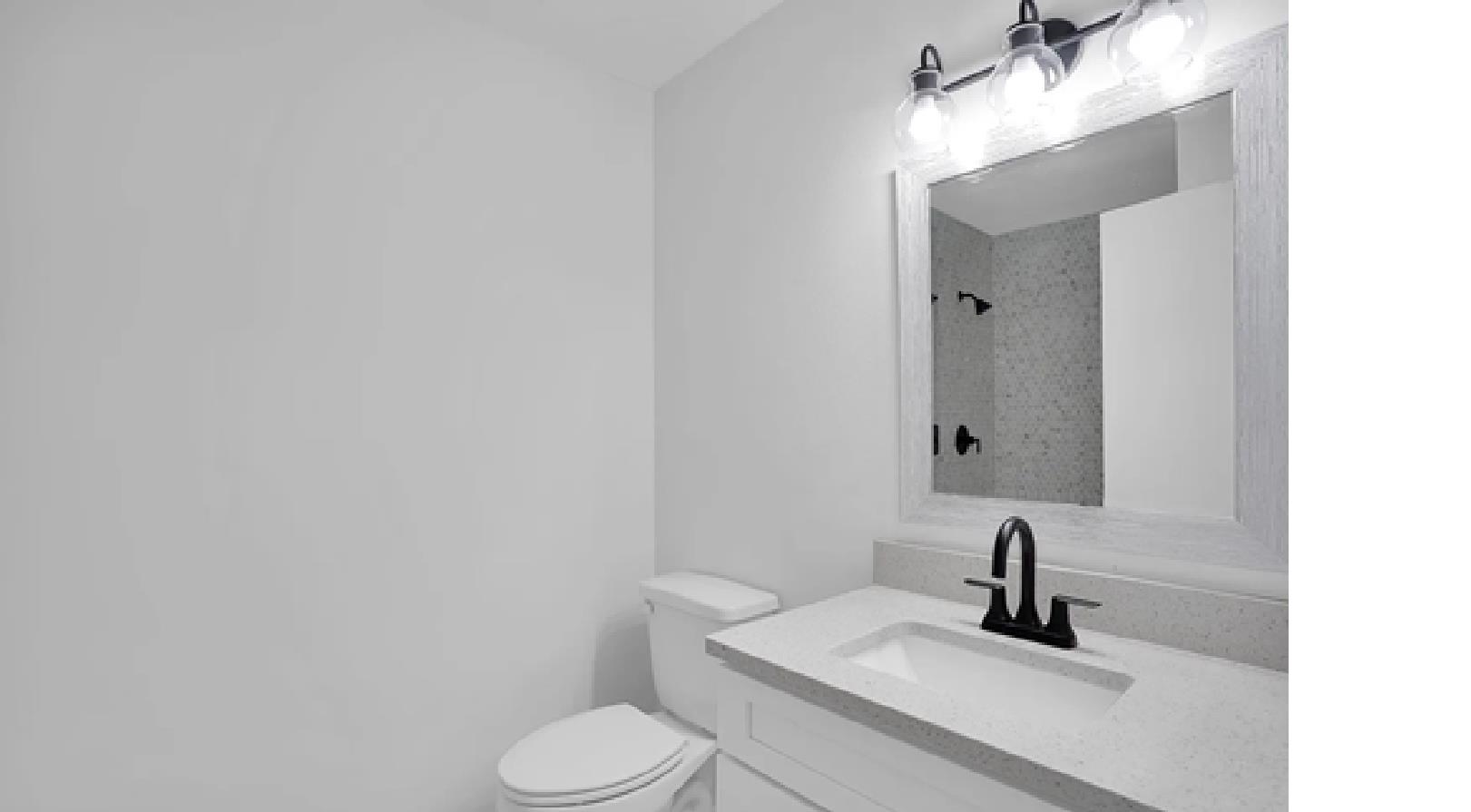 1010 San Remo Road St. Augustine, FL 32086 - Photo 11 of 47 a bathroom with a toilet sink and mirror