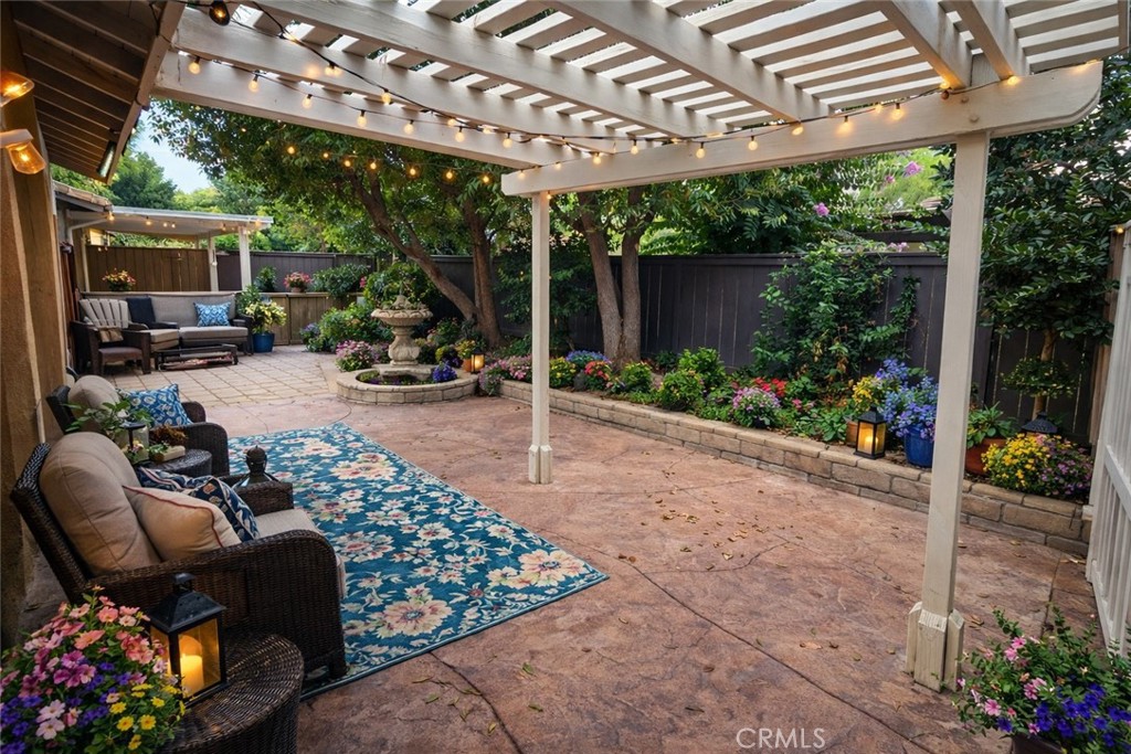 25657 Almendra Drive Valencia, CA 91355 - Photo 5 of 14 AI EDITED BACK YARD