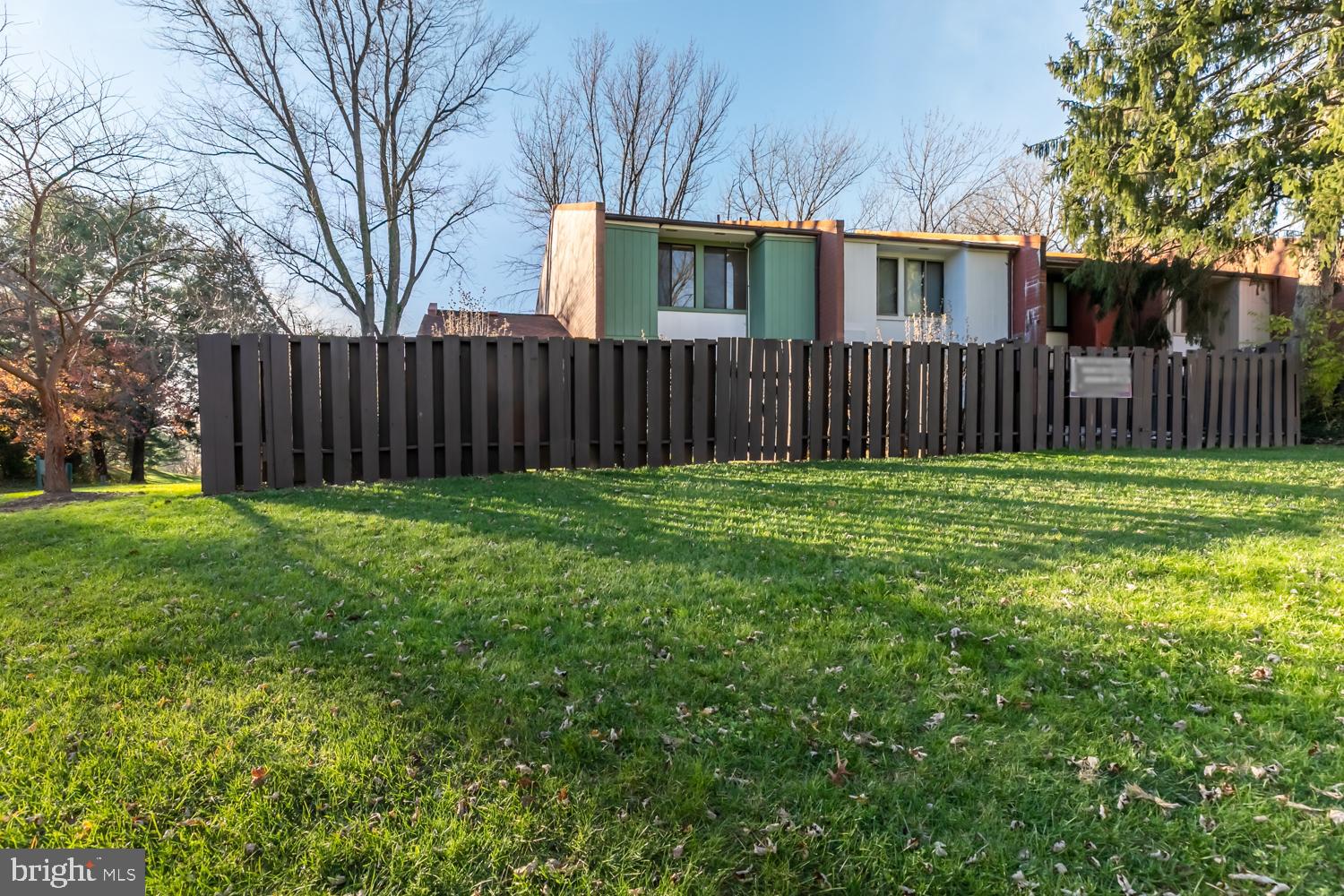 1389 Northgate Square Reston, VA 20190 - Photo 6 of 33 Rear exterior, fully fenced back yard