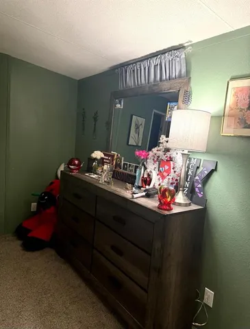 a room with furniture and a table