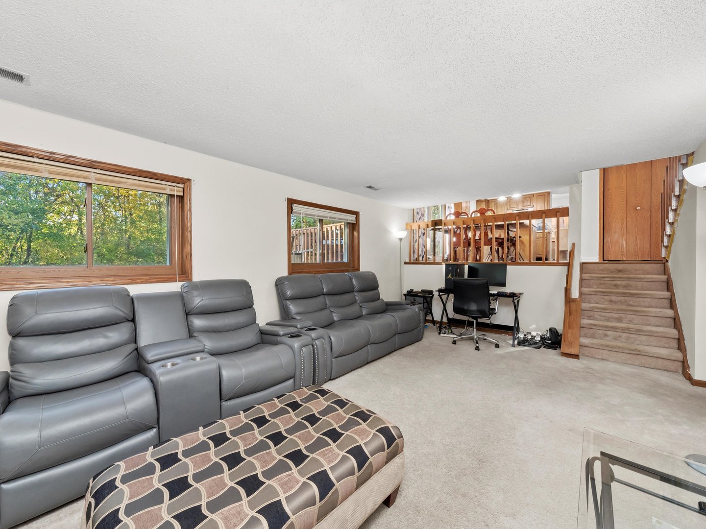 3604 Tee Court North Crete, IL 60417 - Photo 13 of 37 a living room with furniture and a large window