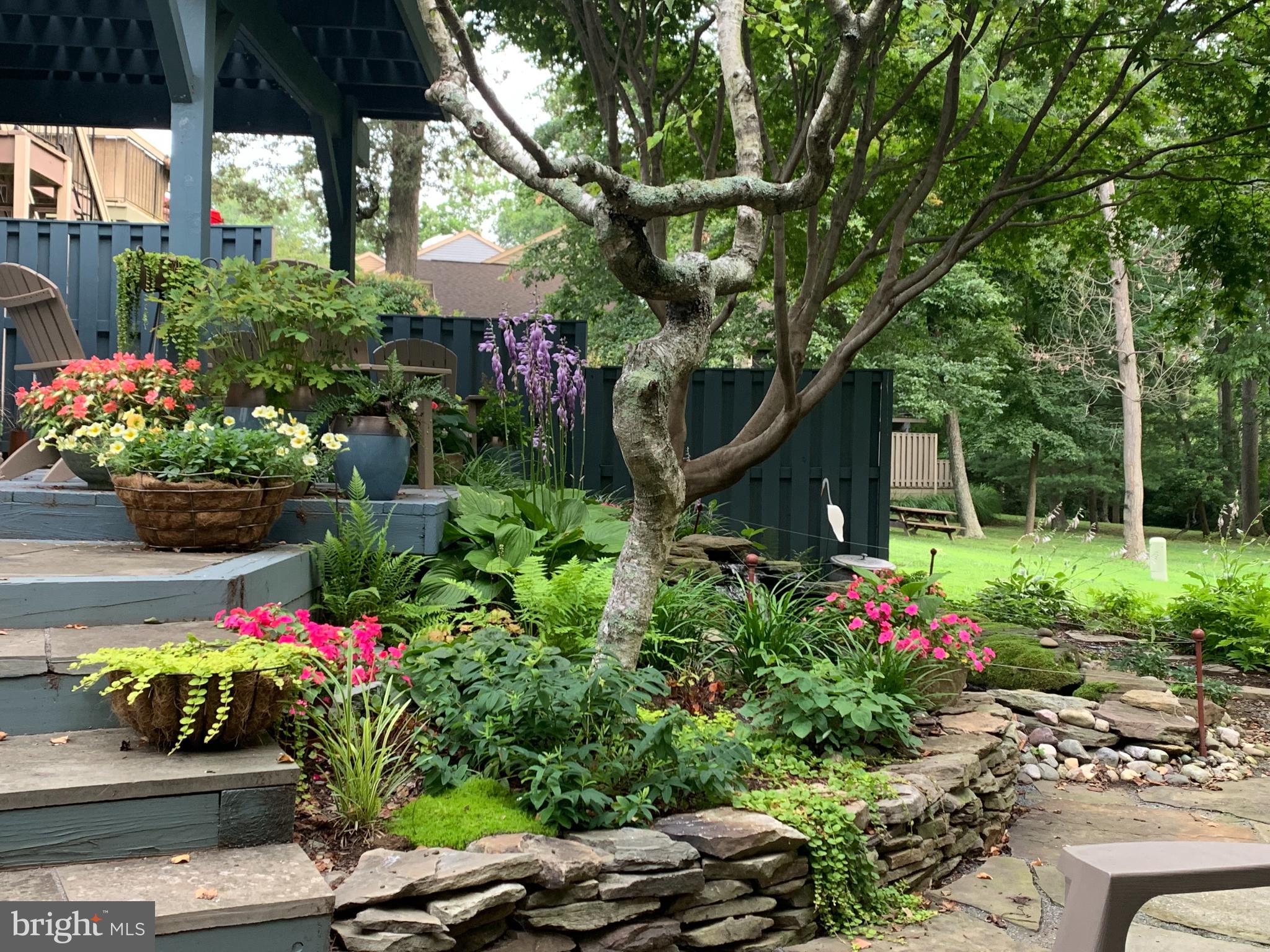 518 Fawns Walk Annapolis, MD 21409 - Photo 21 of 29 a view of a garden with flowers and flowers