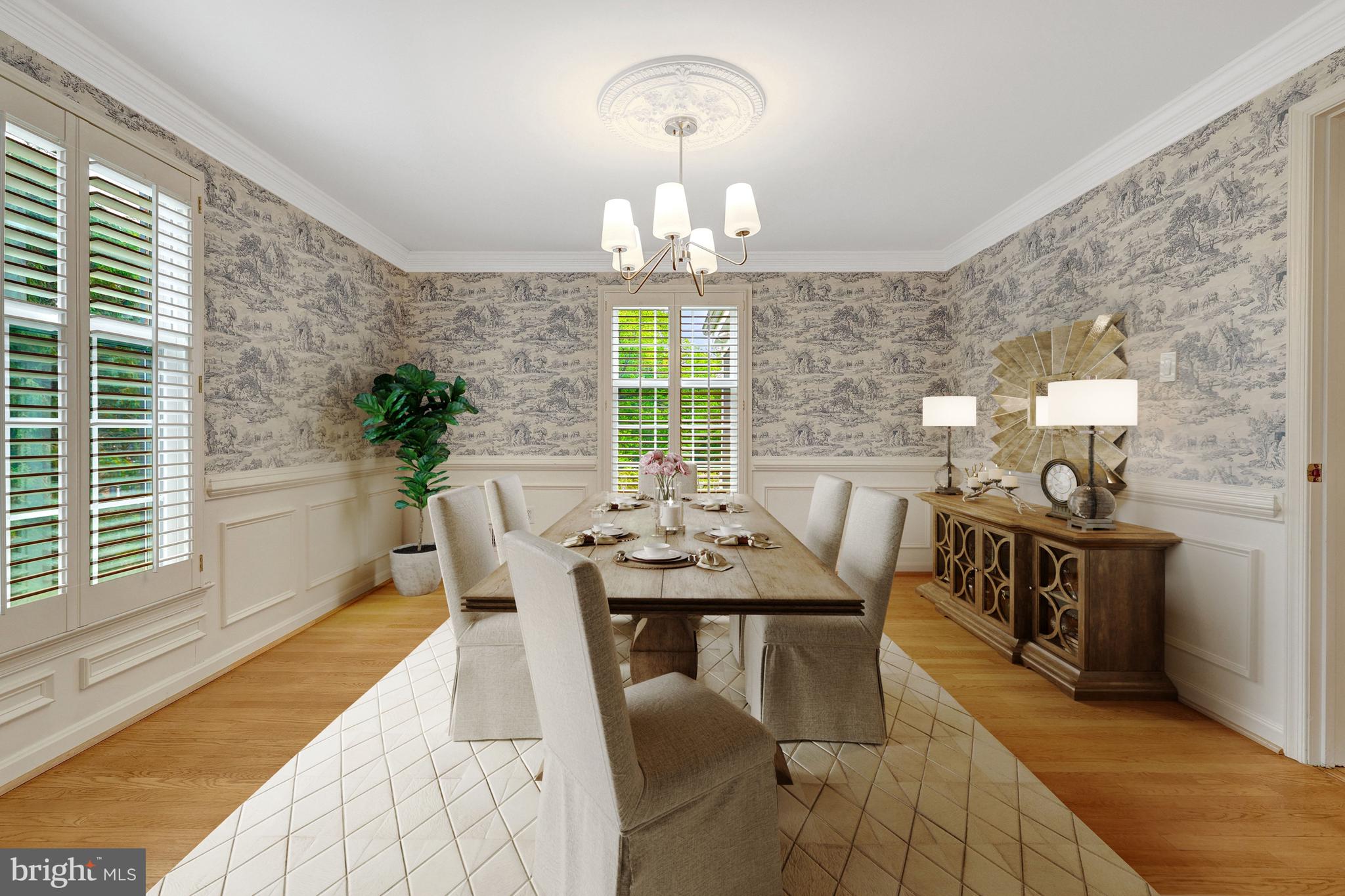 911 Rail Court McLean, VA 22102 - Photo 8 of 63 Elegant Dining Rm