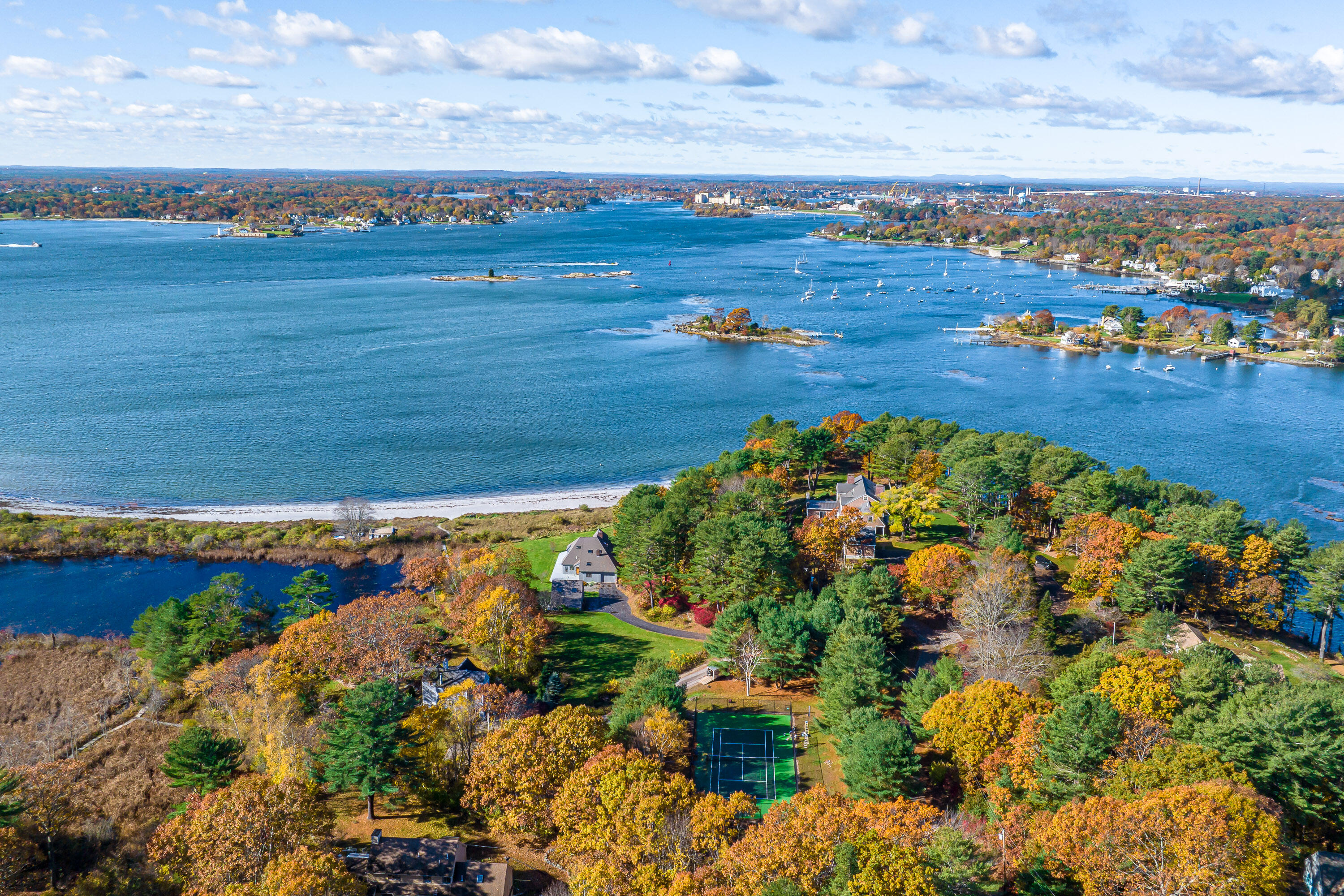 16 Captains Way Kittery Point, ME 03905 - Photo 4 of 42 Aerial