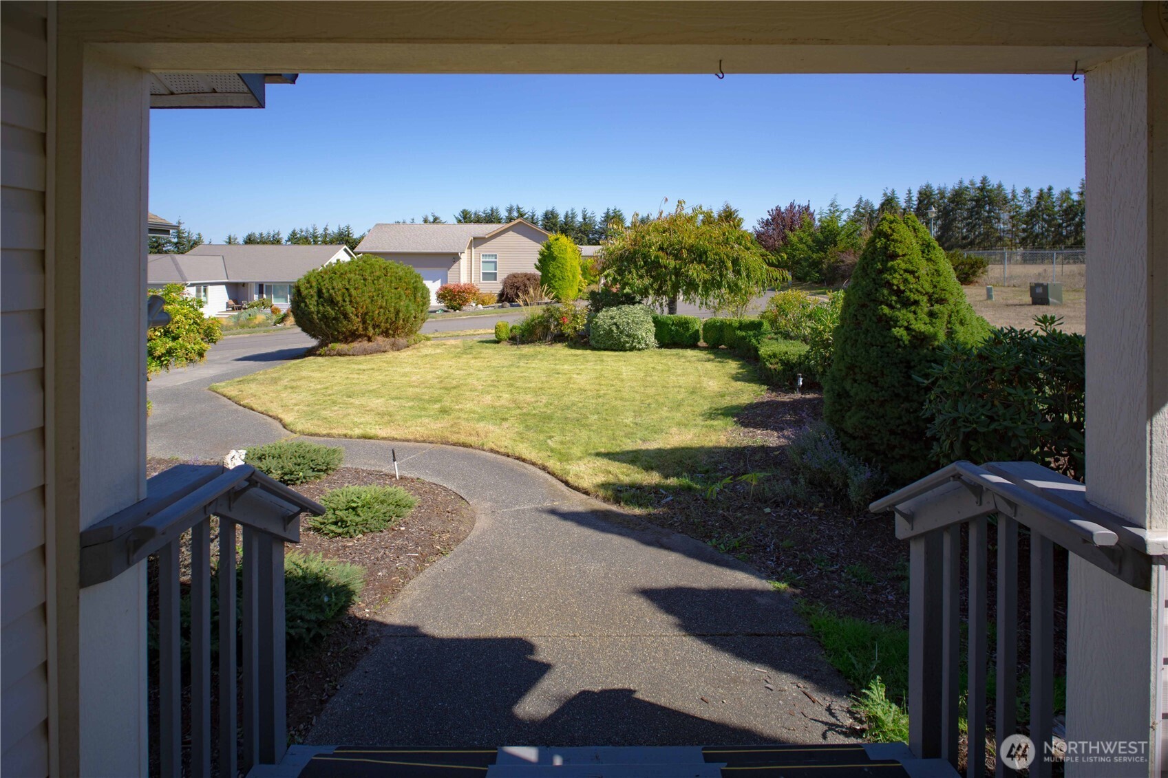 660 Elk Loop Sequim, WA 98382 - Photo 32 of 36 a view of a yard