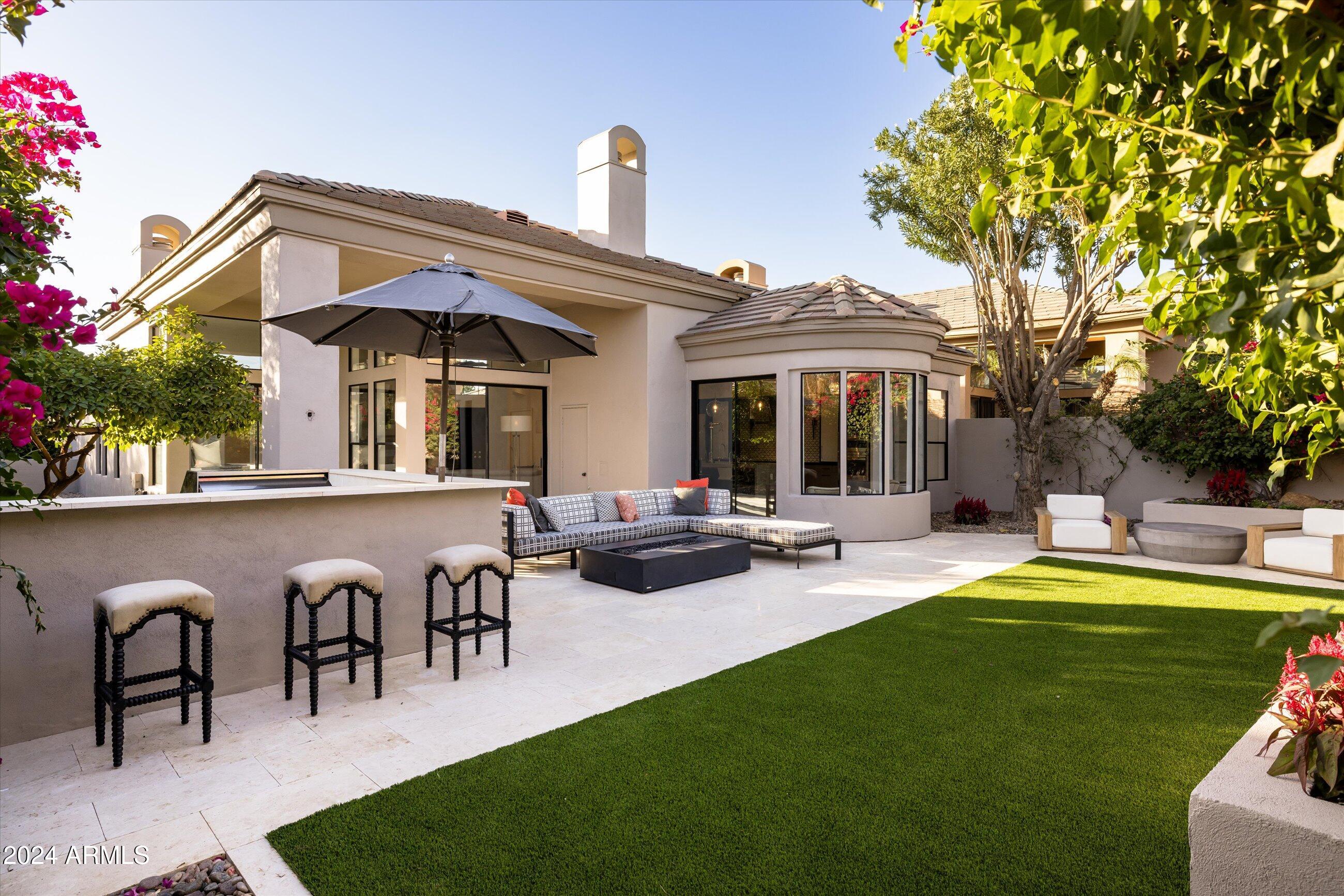 7705 East Doubletree Ranch Road, Unit 46 Scottsdale, AZ 85258 - Photo 34 of 52 ARTIFICAL TURF