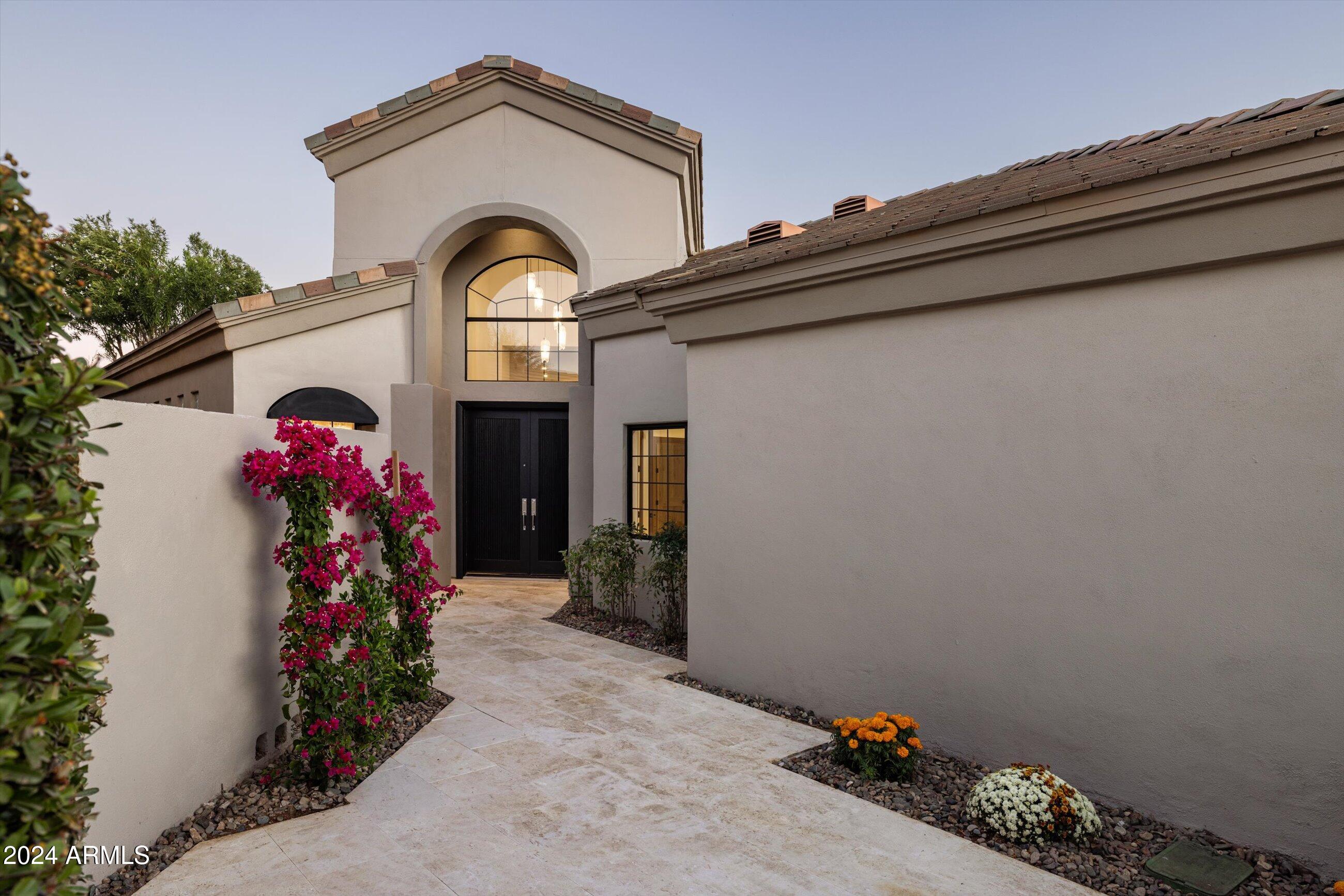 7705 East Doubletree Ranch Road, Unit 46 Scottsdale, AZ 85258 - Photo 41 of 52 PRIVATE COURTYARD ENTRY