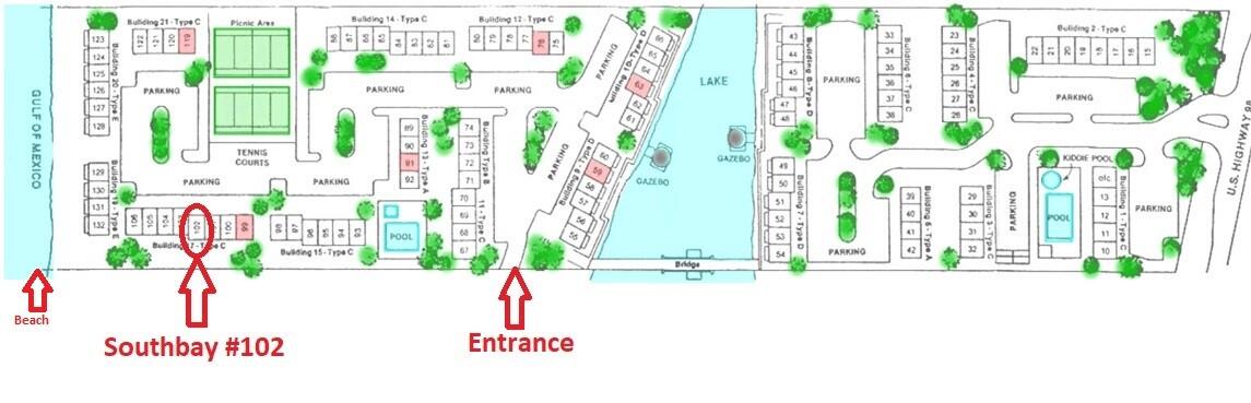 940 Highway 98, Unit 102 Destin, FL 32541 - Photo 2 of 18 a picture of a floor plan