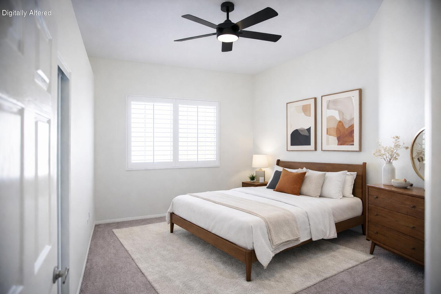 68320 Durango Road Cathedral City, CA 92234 - Photo 9 of 29 Virtually Staged 2nd Bedroom