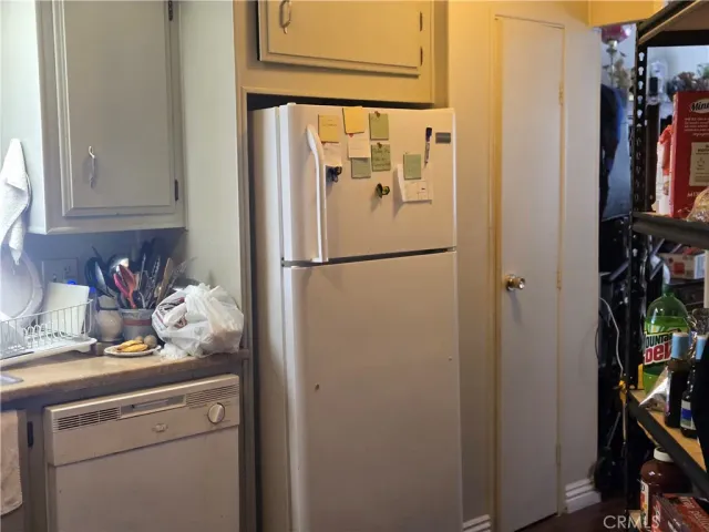 a room with storage and utility