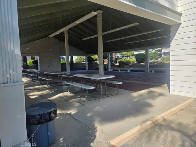 a view of a backyard of a house