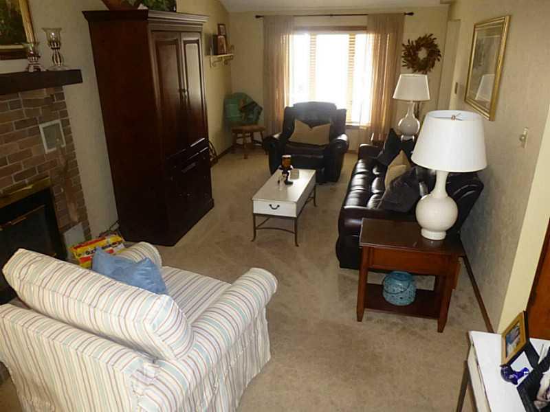 210 Ruth Way McDonald, PA 15057 - Photo 6 of 20 Den/Family/Great Room. 1st Floor family room with wood burning fireplace
